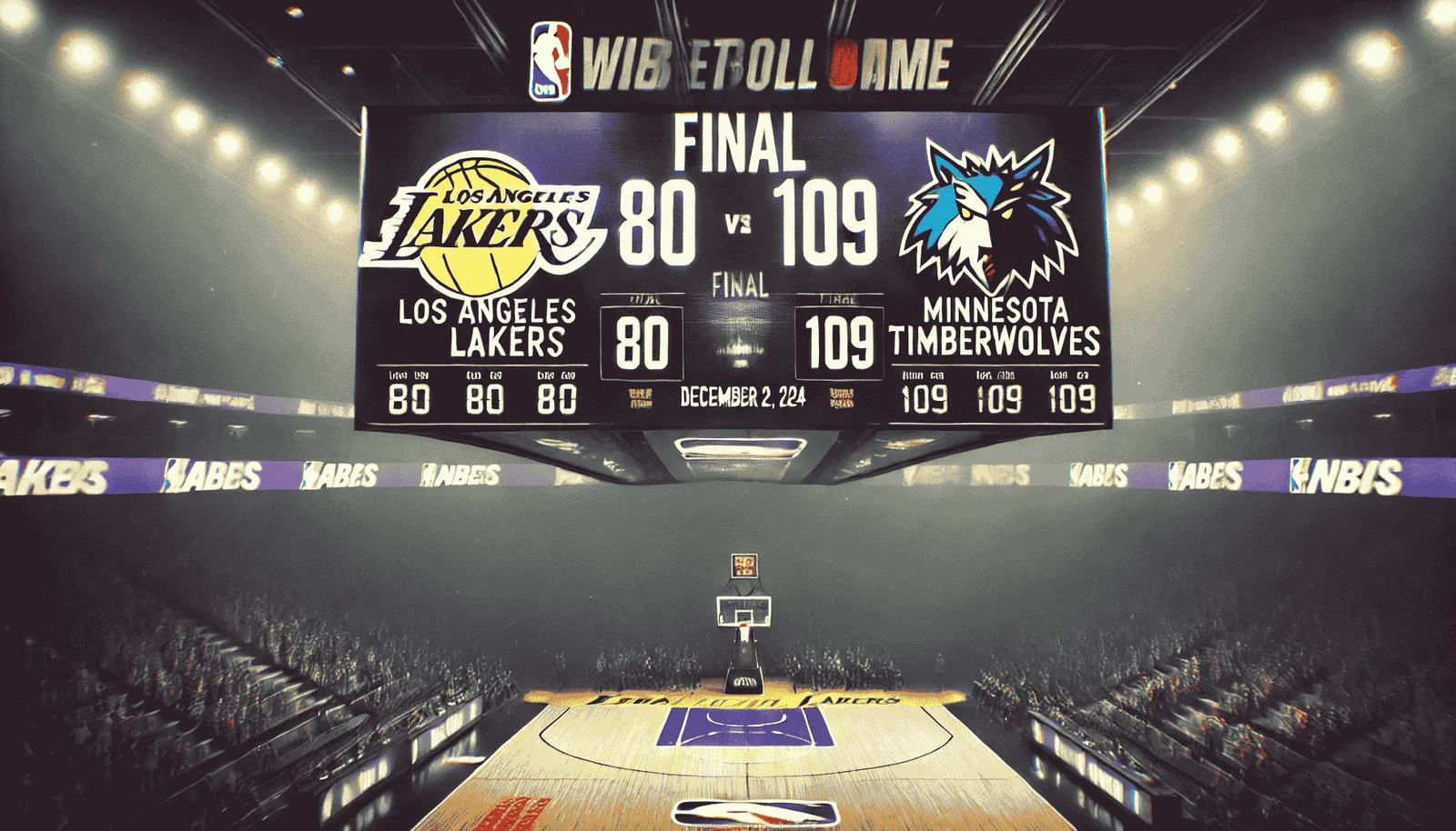 Lakers vs Timberwolves A Breakdown of the December 2, 2024 Game